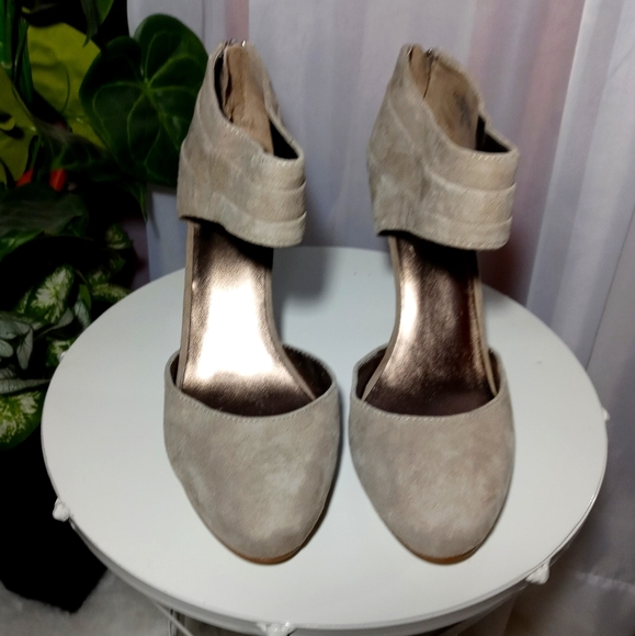 Women's High-heeled Around the Ankle Shoes - Picture 1 of 7